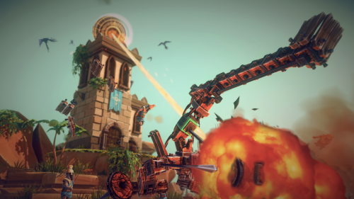 Thumbnail for post: Besiege - medieval weaponry sandbox game leaves early access